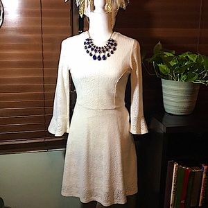 TOPSHOP White crochet dress